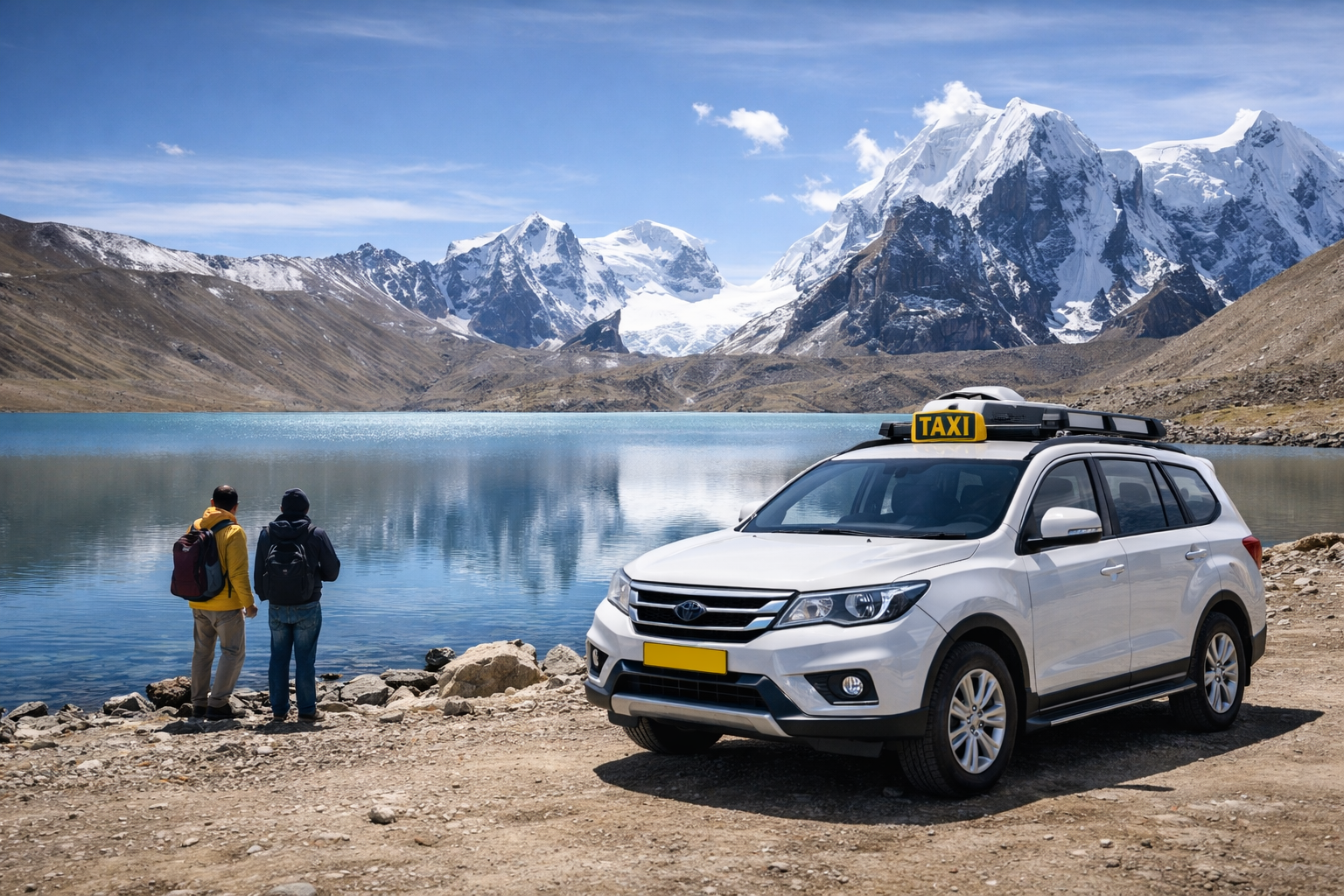 Gurudongmar Lake Taxi Booking from Gangtok | North Sikkim Cab Service